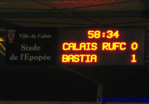 Calais CRUFC - Bastia