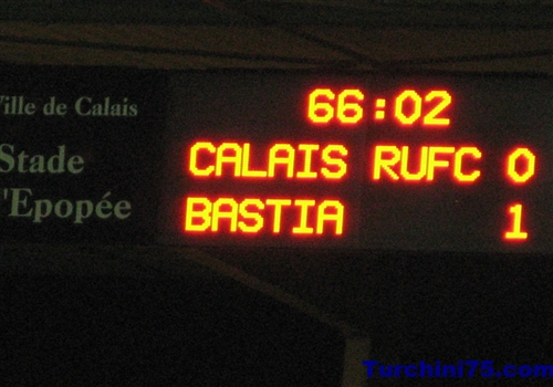 Calais CRUFC - Bastia