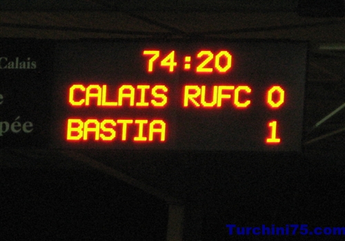 Calais CRUFC - Bastia