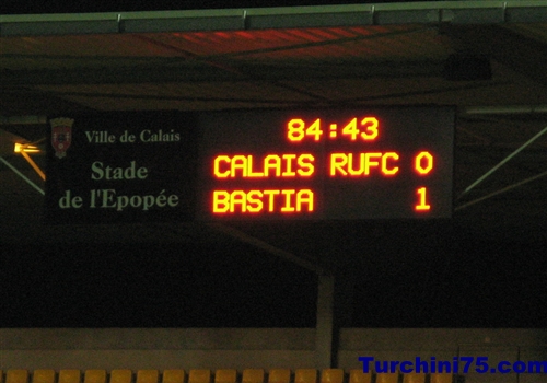 Calais CRUFC - Bastia