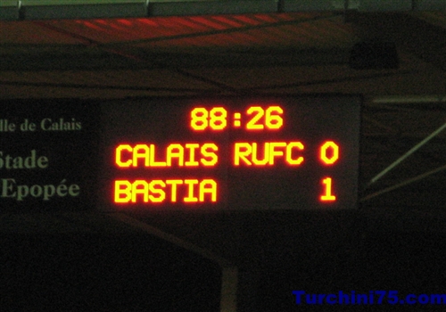 Calais CRUFC - Bastia