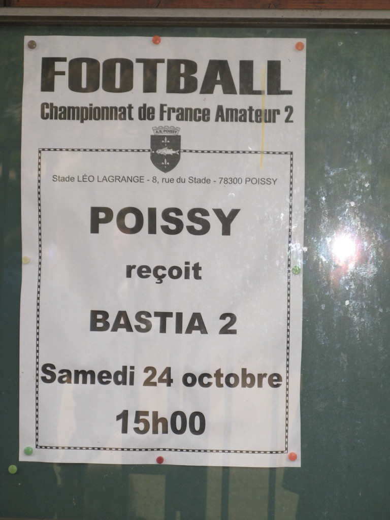 Poissy / Bastia CFA 2