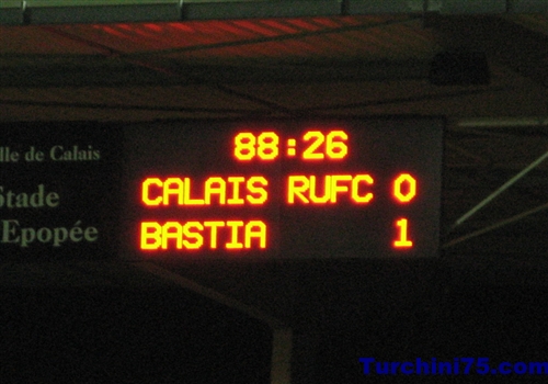 CFA 2 : Calais RUFC / SC Bastia