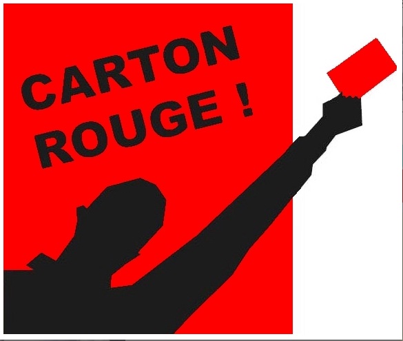 Carton rouge pour Gautier !