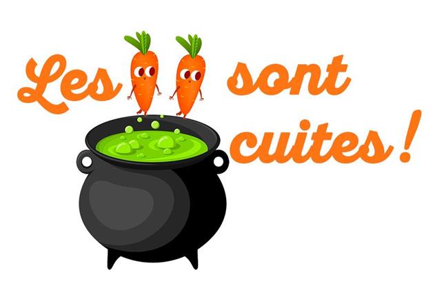 Cuites, cuites, les carottes…