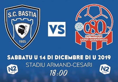 SC Bastia – O. St Quentin: Pour continuer d’y croire…